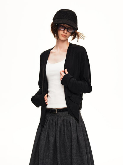 STRIKE A POSE Cross Wrap V-neck Knit Women&