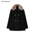 STRIKE_A_POSE_Detachable_Fur_Trim_Double_Breasted_70_Wool_Women&