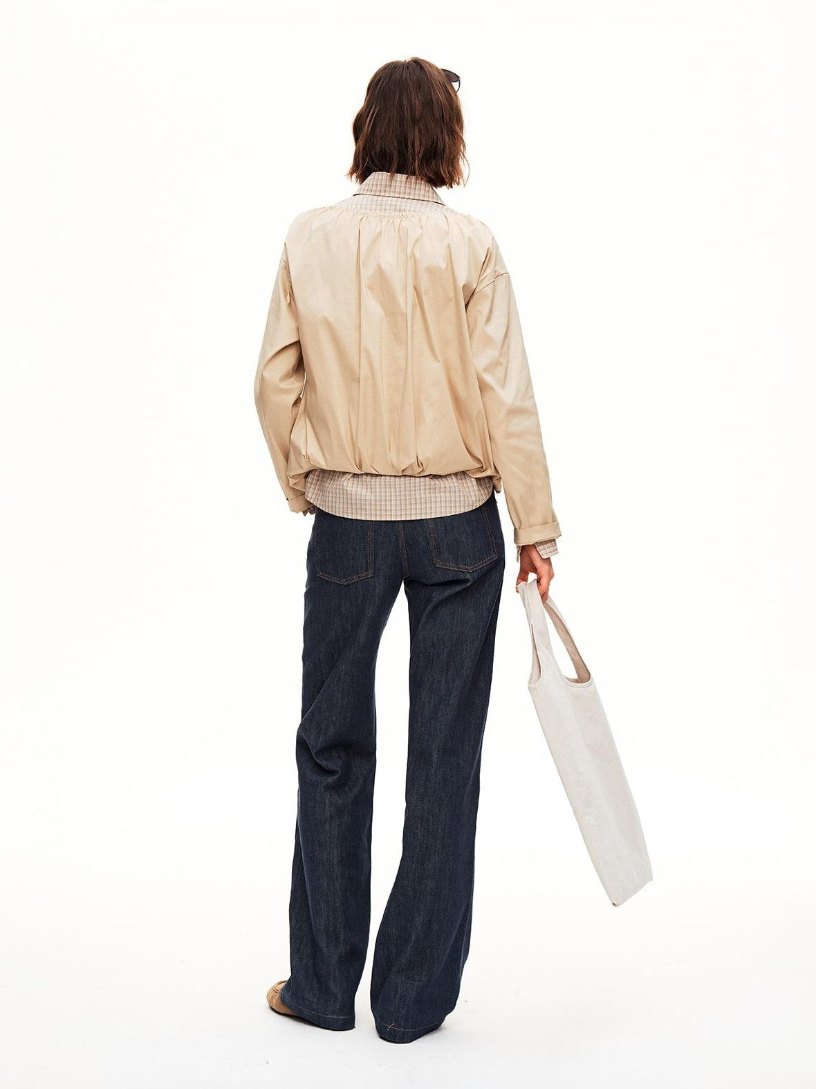 STRIKE A POSE Drawstring Hem Lyocell Women&
