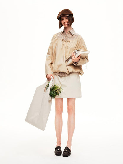 STRIKE A POSE Drawstring Hem Lyocell Women&
