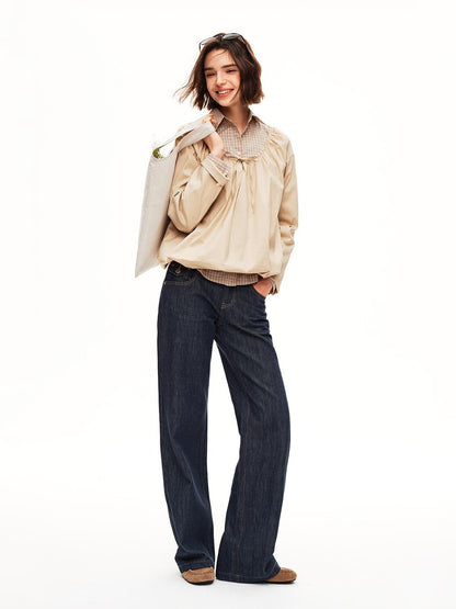 STRIKE A POSE Drawstring Hem Lyocell Women&