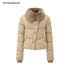 STRIKE_A_POSE_Hoodless_90_Percent_White_Duck_Down_Warm_Women&