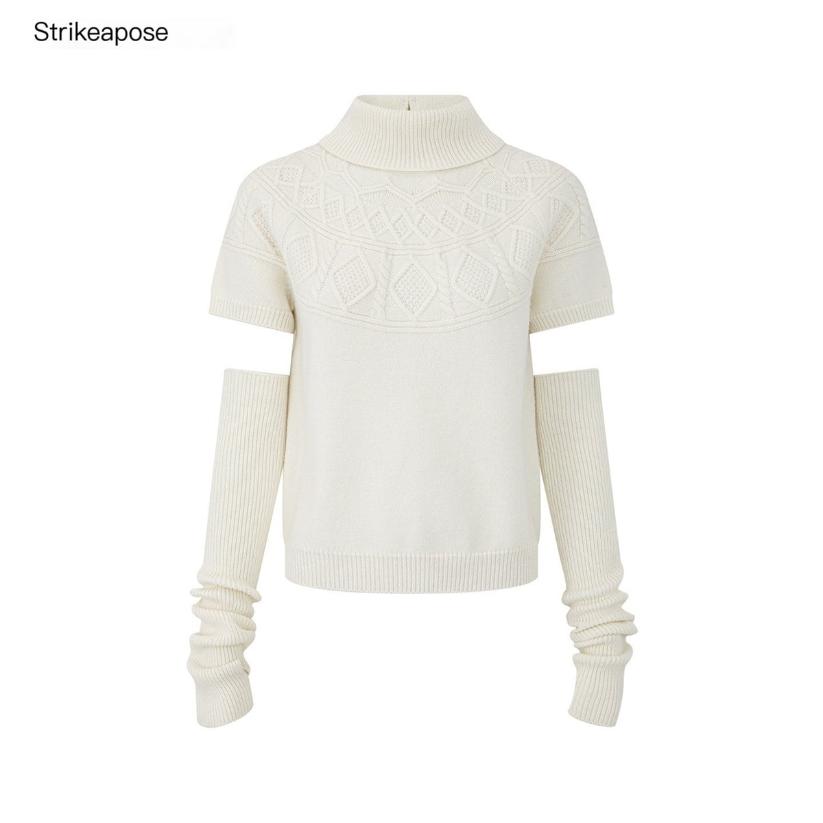 STRIKE_A_POSE_Jacquard_Raglan_Sleeve_Slim_Fit_Women&