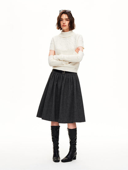 STRIKE A POSE Jacquard Raglan Sleeve Slim Fit Women&