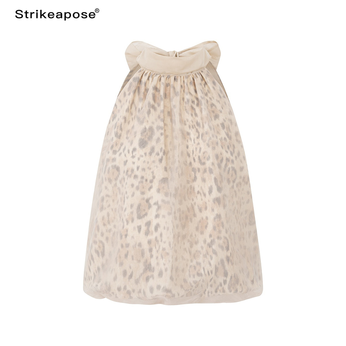 STRIKE_A_POSE_Leopard_Print_Pleated_Tie_Round_Hem_Loose_Women&