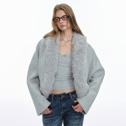 STRIKE_A_POSE_Light_Gray_Faux_Fur_Patchwork_Batwing_Sleeve_Women&