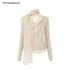 STRIKE_A_POSE_Mesh_Crewneck_Lyocell_Wool_Blend_Loose_Fit_Women&