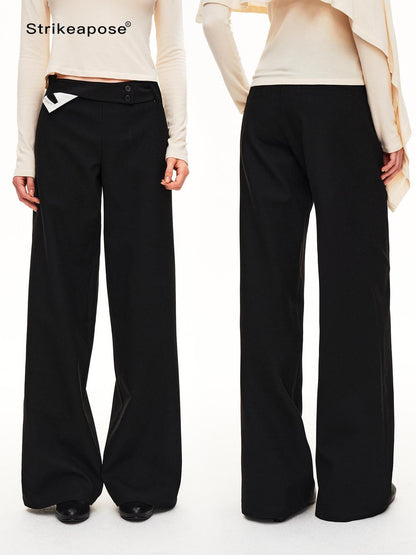 STRIKE A POSE Multi Pocket Low Waist Lyocell Women&