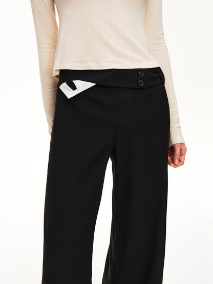 STRIKE A POSE Multi Pocket Low Waist Lyocell Women&