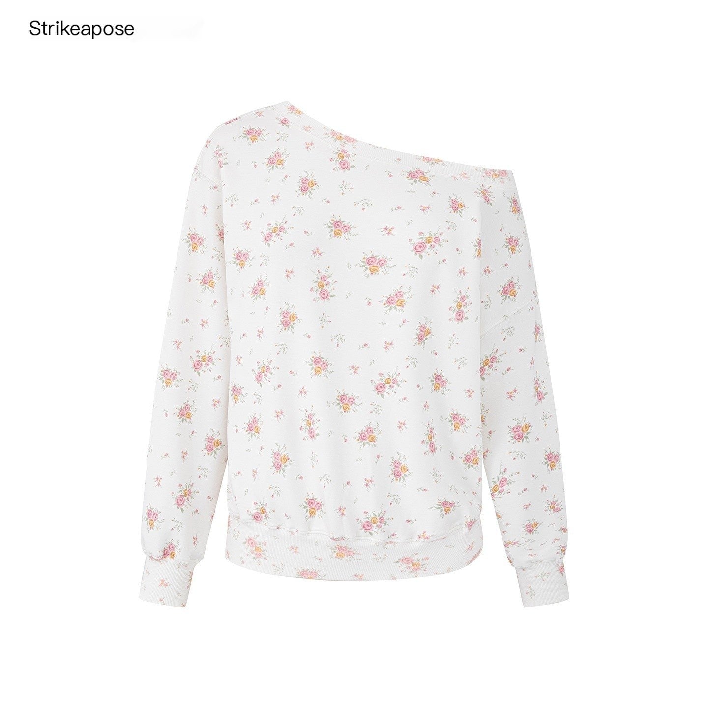 STRIKE_A_POSE_One_Shoulder_Floral_Print_Women&