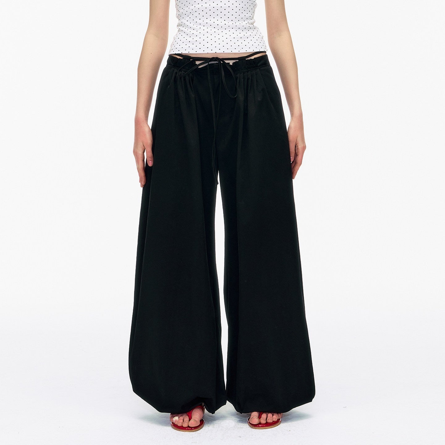 STRIKE_A_POSE_Pleated_Drawstring_Tulip_Cargo_Women&
