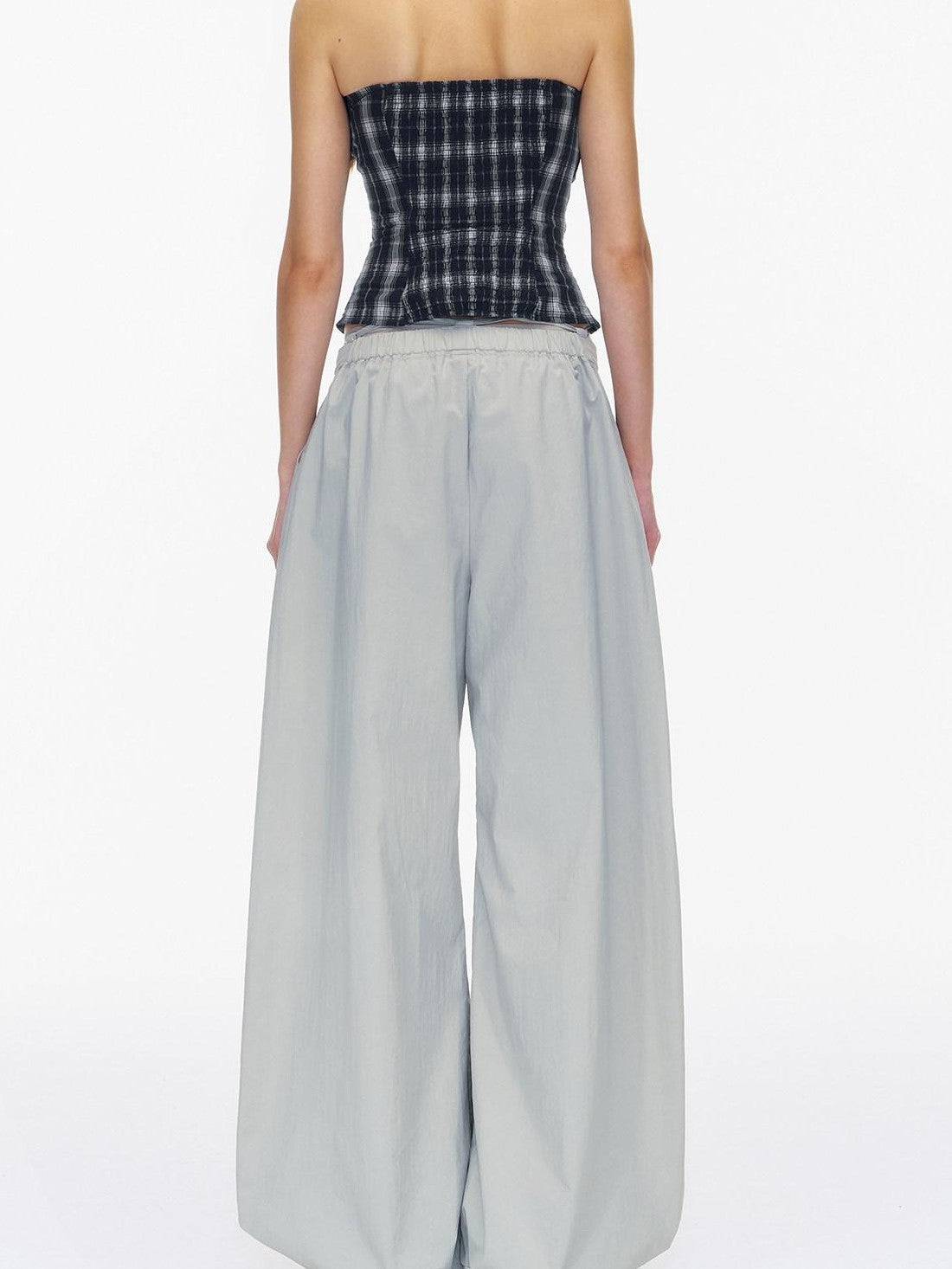 STRIKE A POSE Pleated Drawstring Tulip Cargo Women&