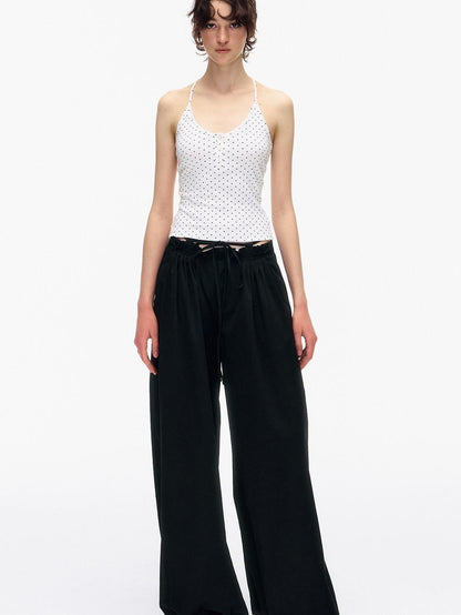 STRIKE A POSE Pleated Drawstring Tulip Cargo Women&