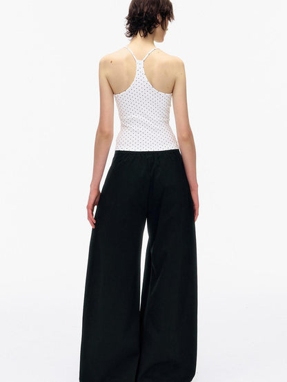 STRIKE A POSE Pleated Drawstring Tulip Cargo Women&