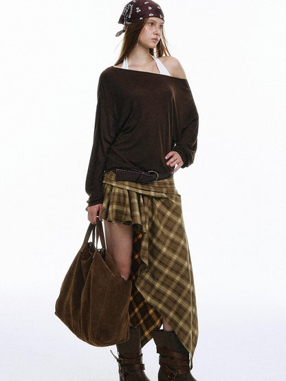STRIKE A POSE Pleated Lace V-neck Women&