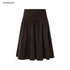STRIKE_A_POSE_Pleated_Lyocell_Ribbed_Panel_A_Line_Women&