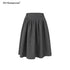 STRIKE_A_POSE_Pleated_Wool_Blend_Loose_Umbrella_A_Line_Women&