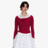 STRIKE_A_POSE_Polka_Dot_Pleated_Colorblock_Faux_Women&