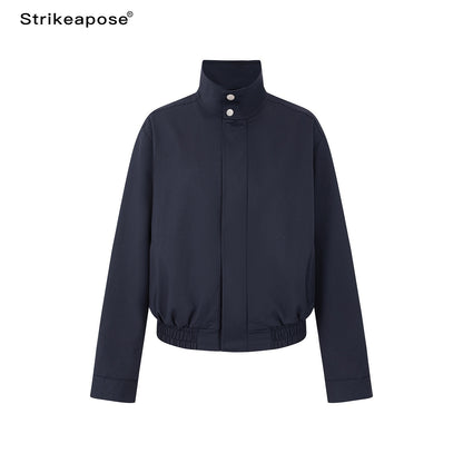 STRIKE_A_POSE_Relaxed_Fit_Contrast_Cuffs_Modal_Blend_Women&