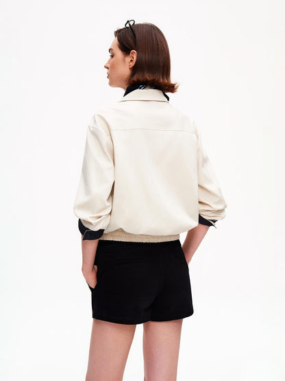 STRIKE A POSE Relaxed Fit Contrast Cuffs Modal Blend Women&