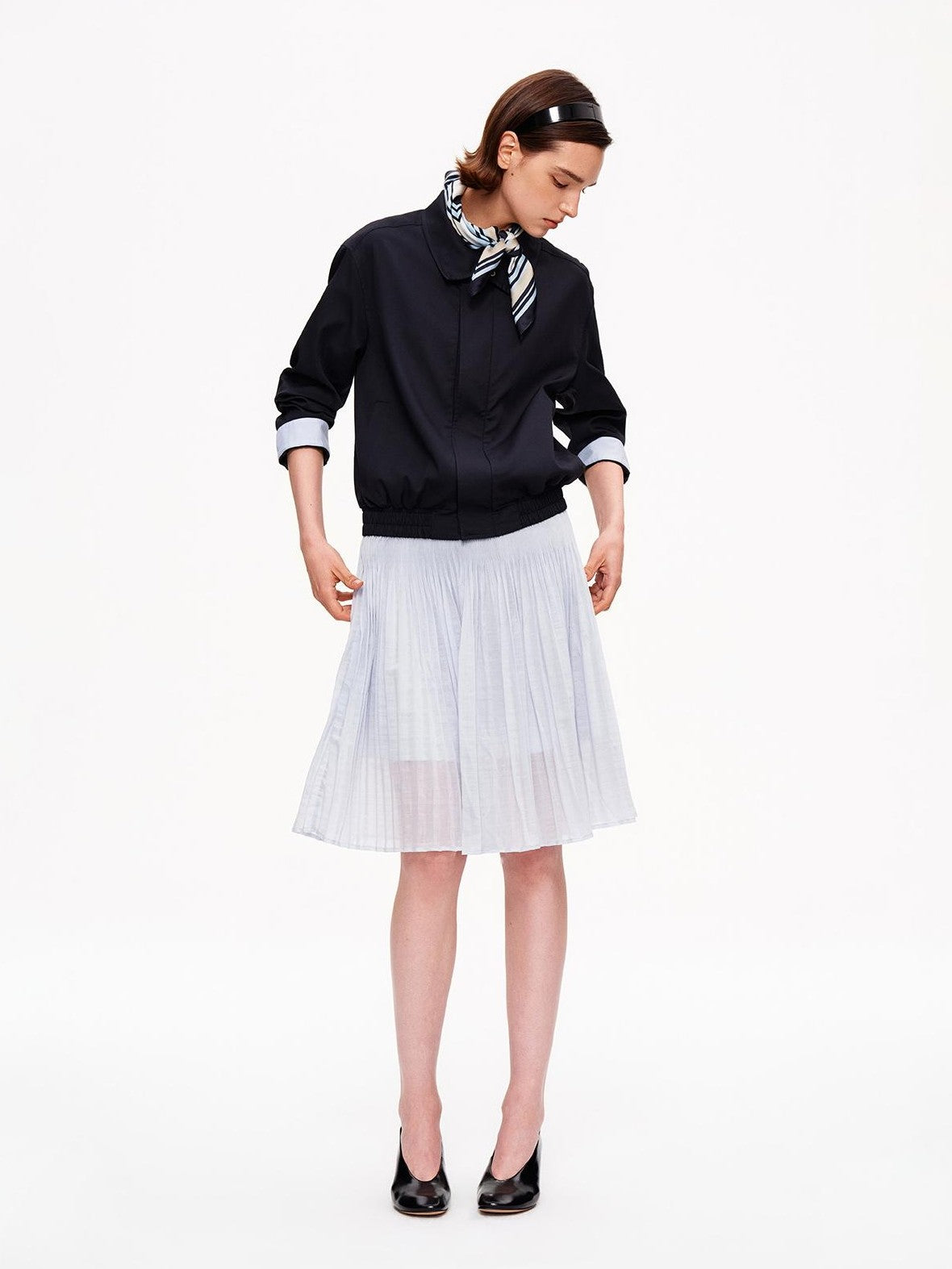 STRIKE A POSE Relaxed Fit Contrast Cuffs Modal Blend Women&
