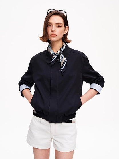 STRIKE A POSE Relaxed Fit Contrast Cuffs Modal Blend Women&