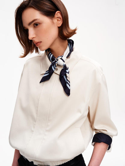 STRIKE A POSE Relaxed Fit Contrast Cuffs Modal Blend Women&