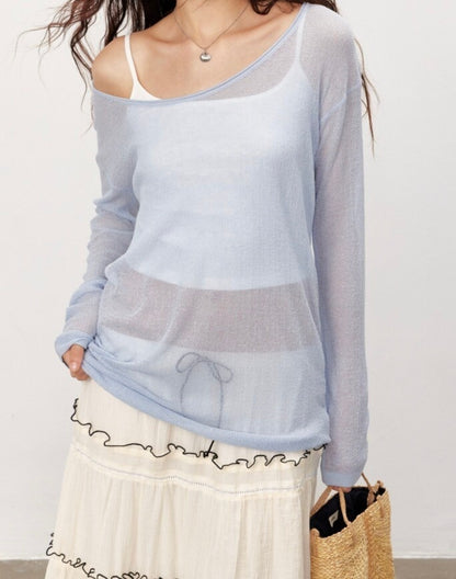 STRIKE_A_POSE_Sheer_Spliced_Loose_Women&