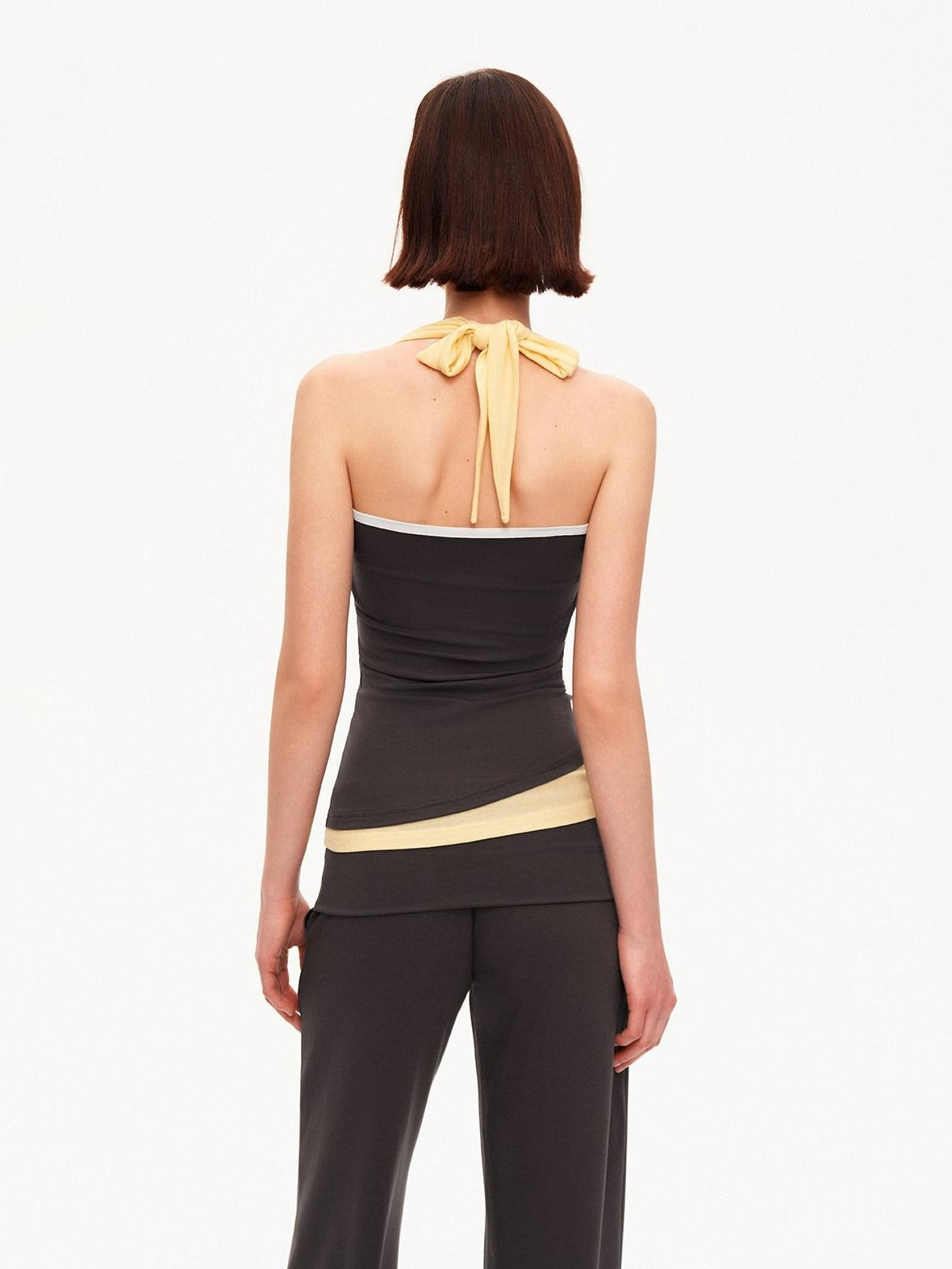 STRIKE A POSE Soft Touch Colorblock Bandeau Slim Straight Women&