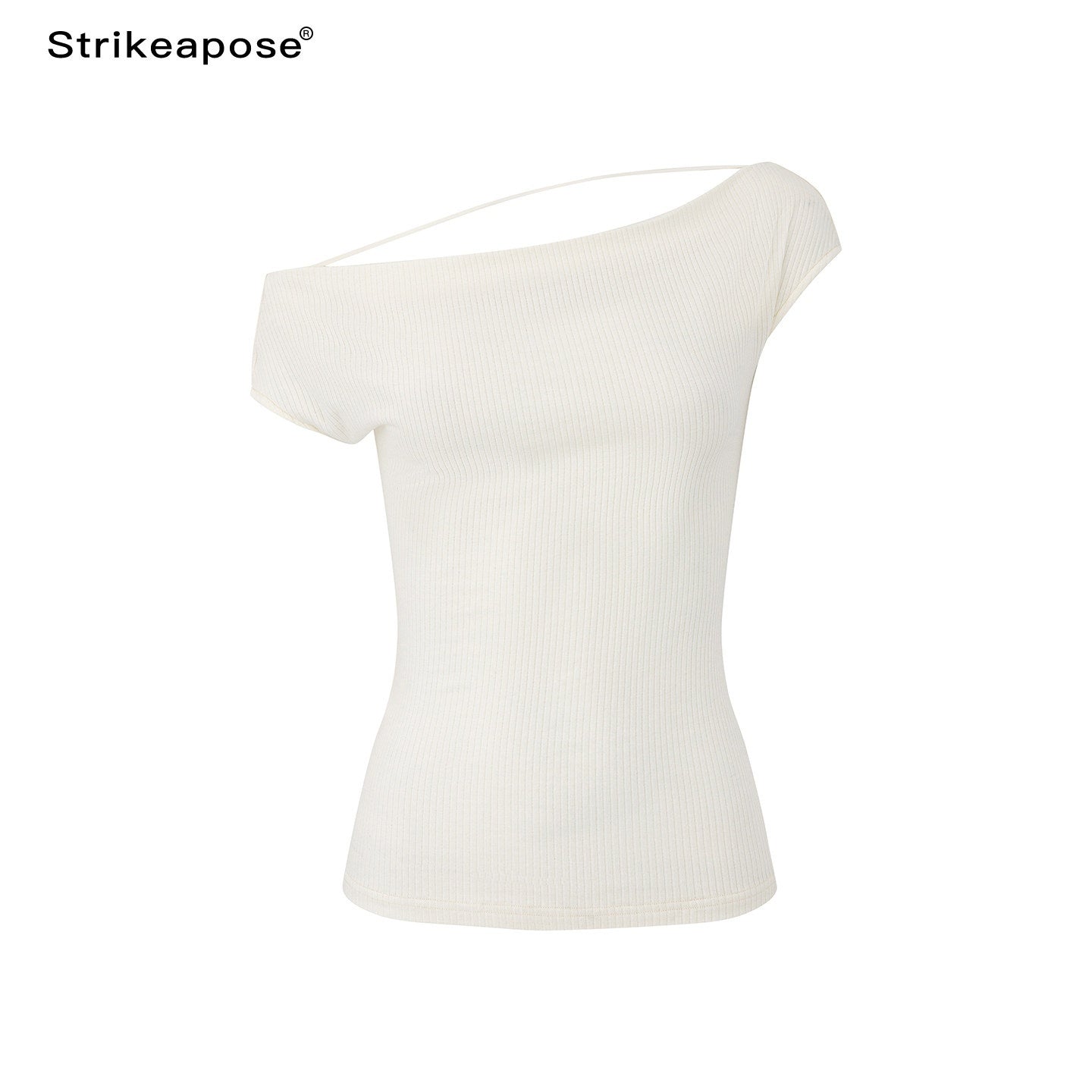 STRIKE_A_POSE_Soft_Wool_Knit_Asymmetrical_Slim_Women&