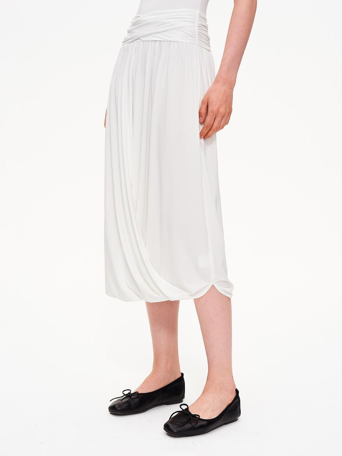 STRIKE A POSE Textured Sleeveless Mock Neck Fitted Waist Women&
