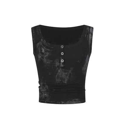 STRIKE_A_POSE_Thorn_Rose_Foil_Print_Dark_Pattern_Lace_Splice_Women&