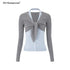 STRIKE_A_POSE_V-neck_Colorblock_Two_Piece_Cardigan_Knit_Shawl_Women&