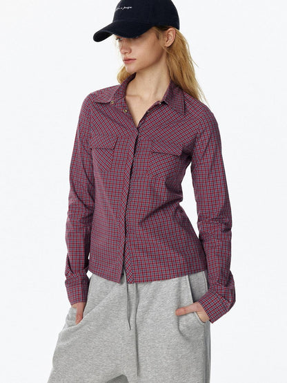 STRIKE A POSE Vintage Distressed Striped Letter Embroidery Women&