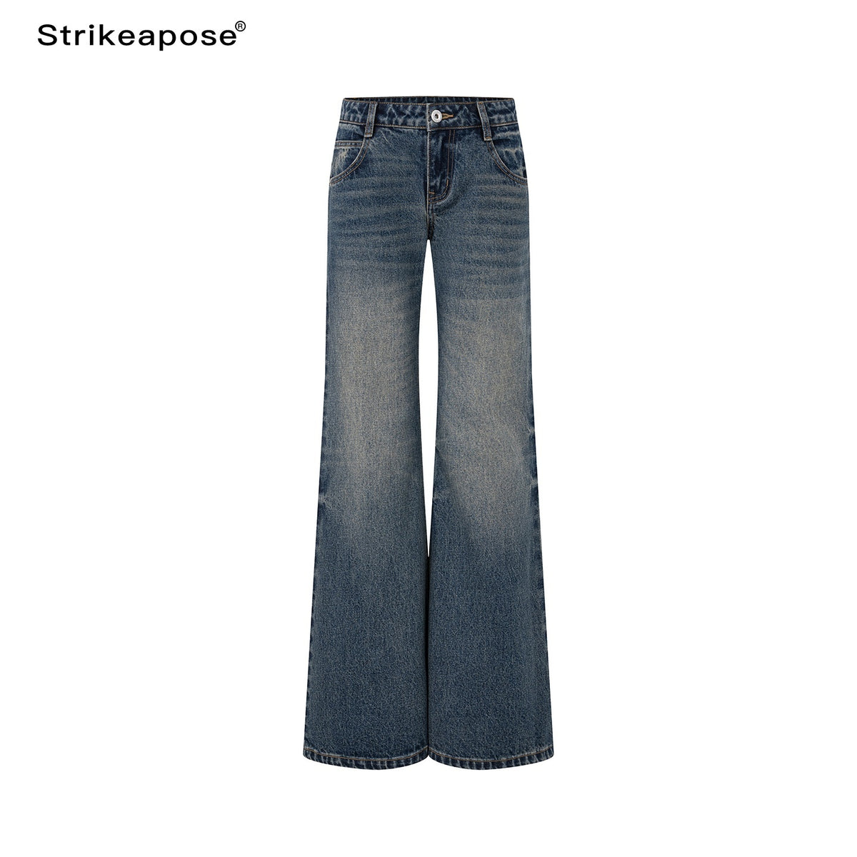 STRIKE_A_POSE_Vintage_Wash_Distressed_Modern_Low_Rise_Cotton_Women&