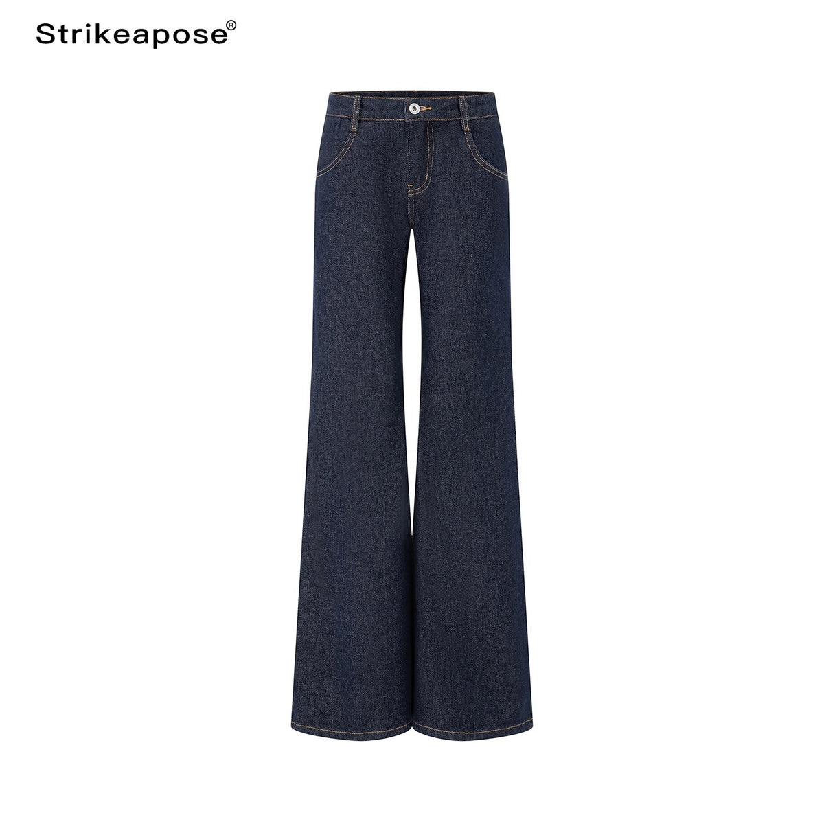 STRIKE_A_POSE_Vintage_Wash_Distressed_Modern_Low_Rise_Cotton_Women&