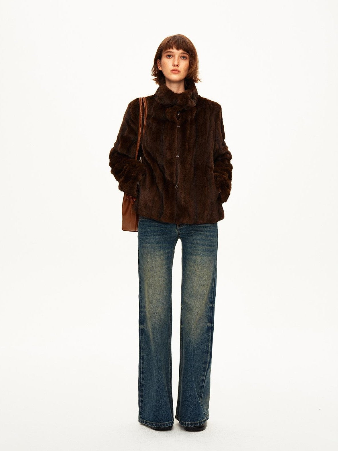 STRIKE A POSE Vintage Wash Distressed Modern Low Rise Cotton Women&