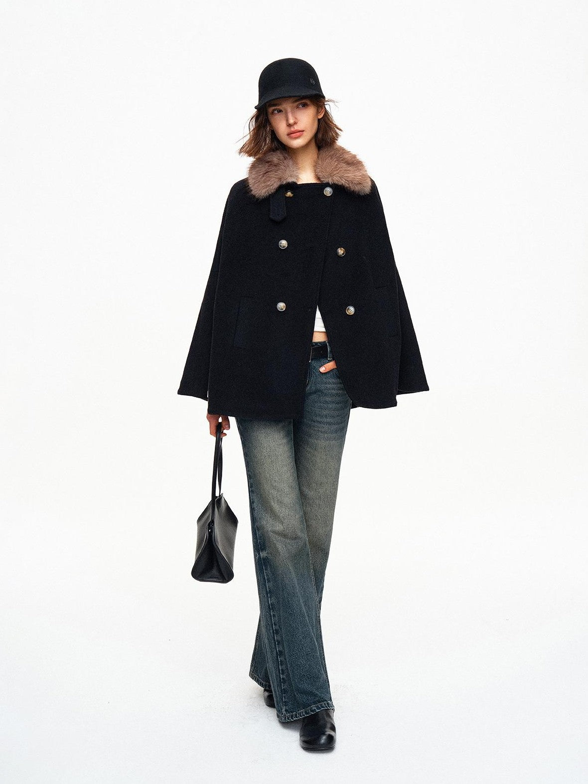 STRIKE A POSE Vintage Wash Distressed Modern Low Rise Cotton Women&