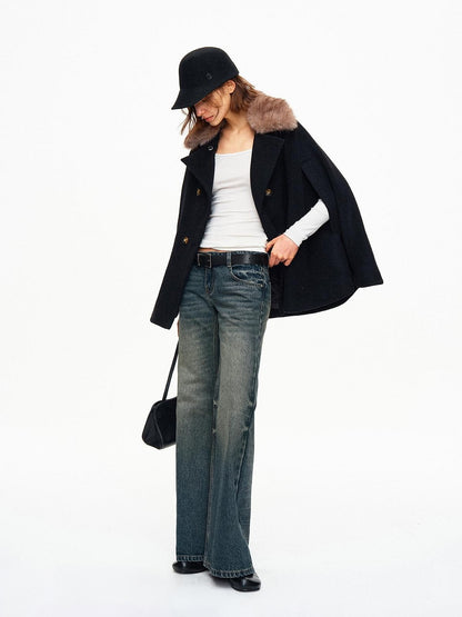 STRIKE A POSE Vintage Wash Distressed Modern Low Rise Cotton Women&