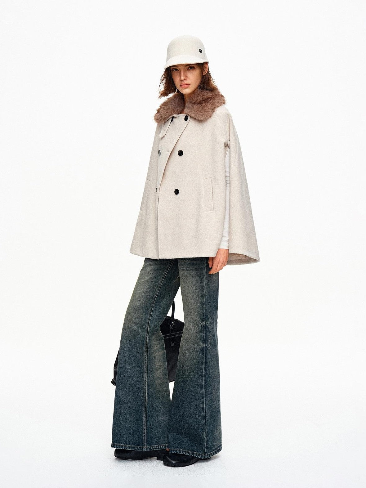 STRIKE A POSE Vintage Wash Distressed Modern Low Rise Cotton Women&