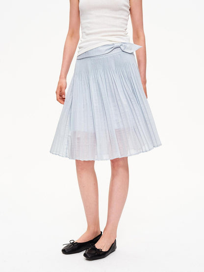 STRIKE A POSE Voluminous Umbrella Pleated Bow High Waist Women&