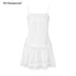STRIKE_A_POSE_White_Pleated_Lace_Trim_Button_A_Line_Women&