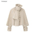 STRIKE_A_POSE_Wool_Blend_Cape_Double_Breasted_Women&