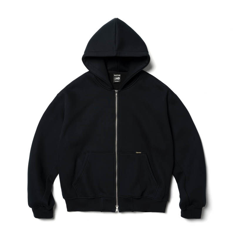 SUPERTOFU_Thermal_480G_Space_Cotton_Zip_Short_Loose_Fit_Casual_Unisex_Youth_Hoodies_MISSTT