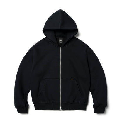 SUPERTOFU_Thermal_480G_Space_Cotton_Zip_Short_Loose_Fit_Casual_Unisex_Youth_Hoodies_MISSTT