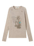Achihara Fallen Satan Lightweight Rock Print Summer Tee