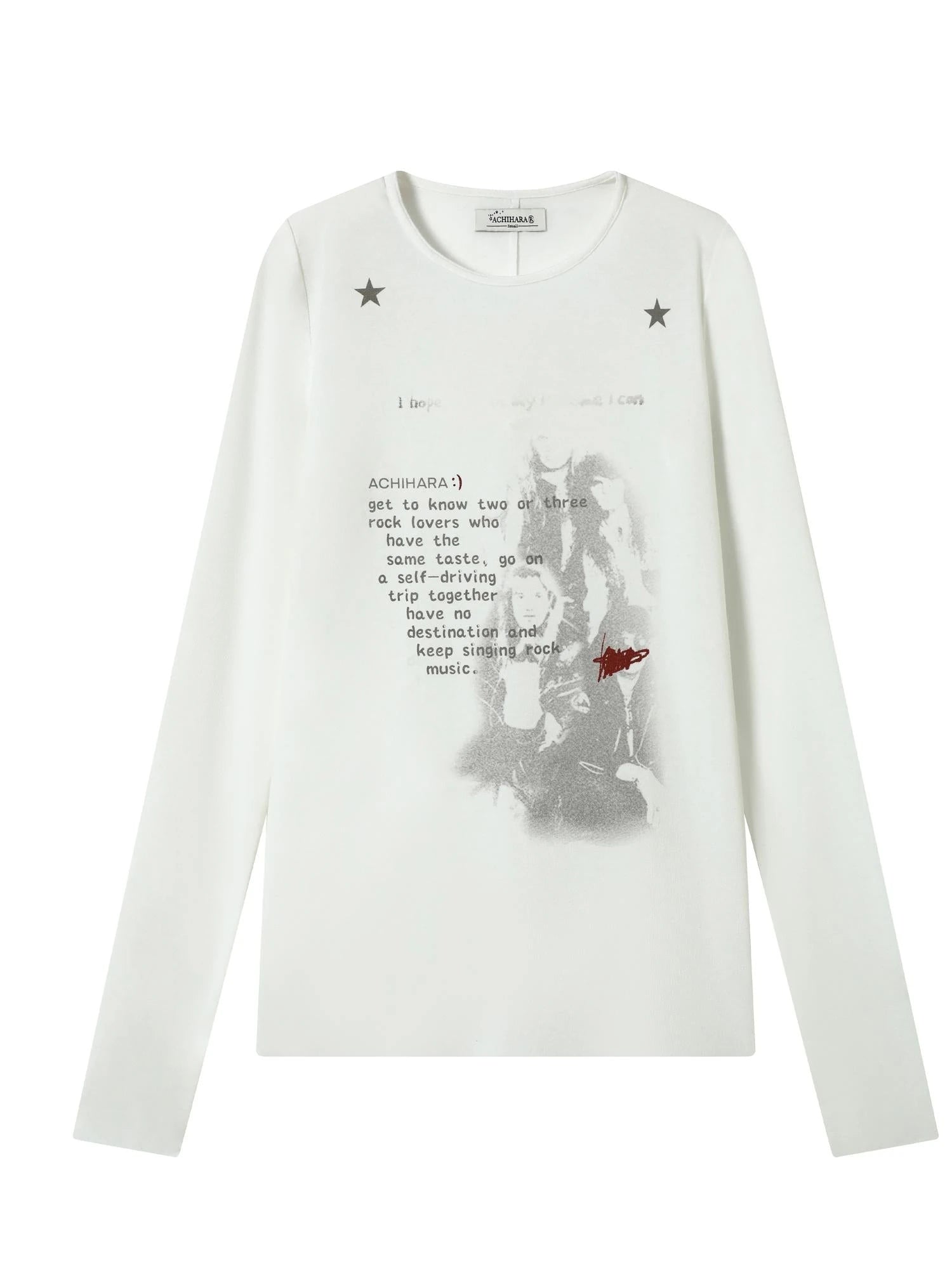 Fallen Satan Lightweight Rock Print Summer Tee