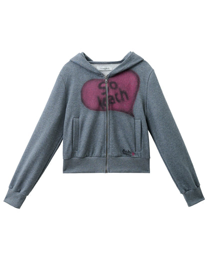 Weekend Bliss Cropped Hoodie
