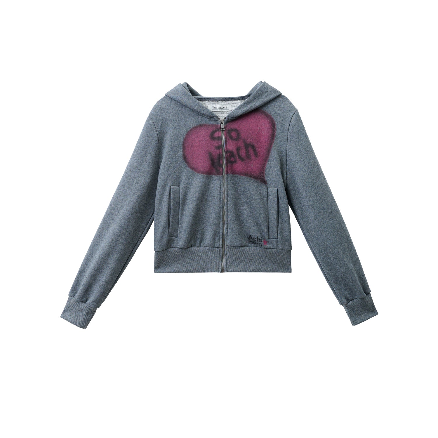 Achihara Weekend Bliss Cropped Hoodie
