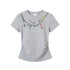 Achihara Alocasia Cotton Tee With Star Charm